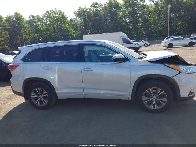 Aukcja sprzedaży 2014 Toyota Highlander Xle V6, vin: 5TDJKRFH0ES026750, numer aukcji: 45153960