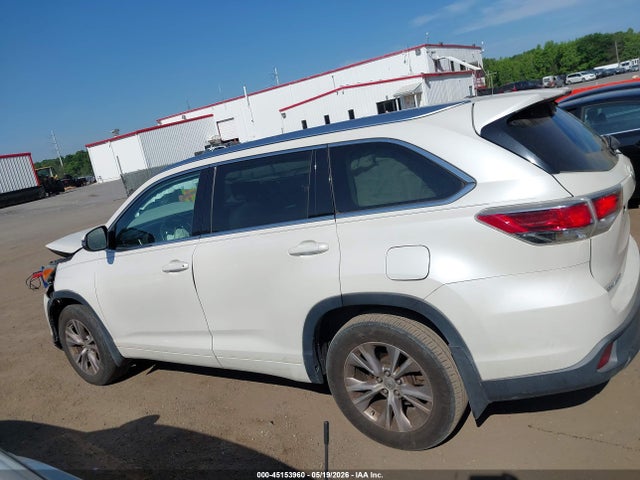 Aukcja sprzedaży 2014 Toyota Highlander Xle V6, vin: 5TDJKRFH0ES026750, numer aukcji: 45153960