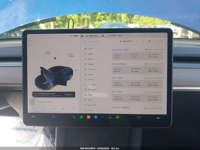 45153979 :رقم المزاد ، 5YJ3E1EB4MF087794 vin ، 2021 Tesla Model 3 Long Range مزاد بيع