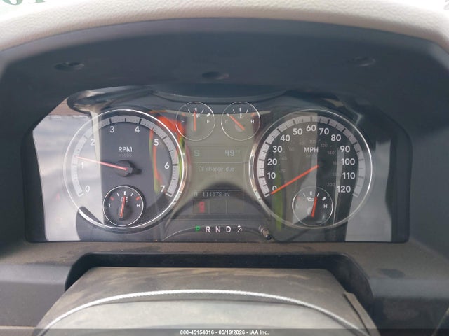 45154016 :رقم المزاد ، 1D3HV18T29S793951 vin ، 2009 Dodge Ram 1500 Slt/sport/trx مزاد بيع