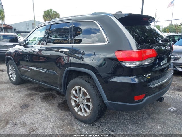 Продаж на аукціоні авто 2015 Jeep Grand Cherokee Limited, vin: 1C4RJFBG4FC827251, номер лоту: 45154030