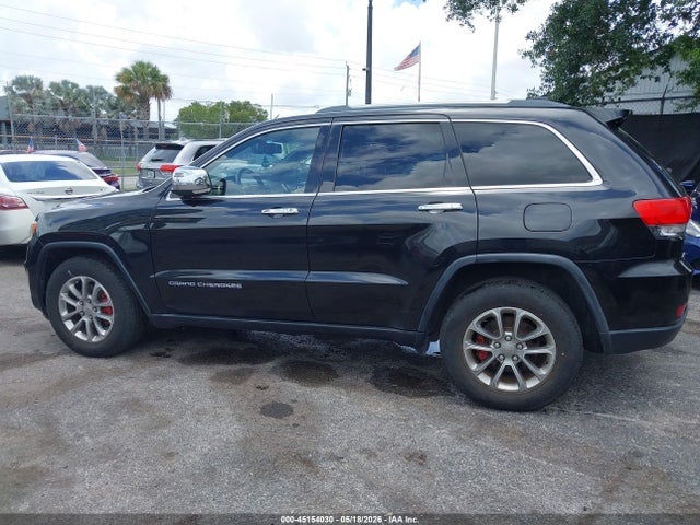 Продаж на аукціоні авто 2015 Jeep Grand Cherokee Limited, vin: 1C4RJFBG4FC827251, номер лоту: 45154030