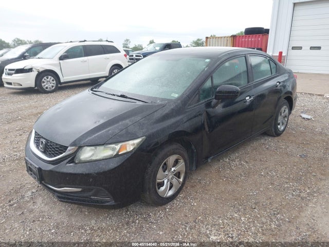 Honda Civic Lx 2014 2HGFB2F53EH533385 Image 2