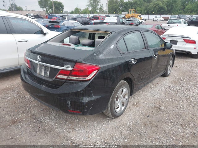 Honda Civic Lx 2014 2HGFB2F53EH533385 Image 4