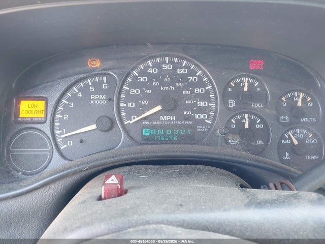 2002 Chevrolet Silverado 1500 Commercial მანქანა იყიდება აუქციონზე, vin: 1GCEC14W82Z164421, აუქციონის ნომერი: 45154058