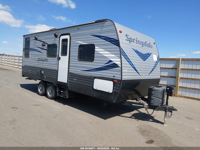2018 Keystone Rv Springdale მანქანა იყიდება აუქციონზე, vin: 4YDT20225J3154478, აუქციონის ნომერი: 45154071