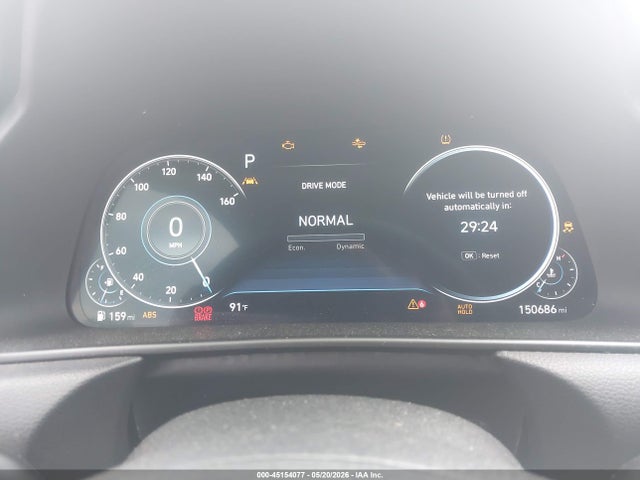 Aukcja sprzedaży 2020 Hyundai Sonata Sel, vin: 5NPEF4JA7LH000992, numer aukcji: 45154077