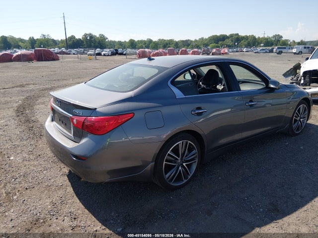 2016 Infiniti Q50 3.0t Premium/3.0t Sport მანქანა იყიდება აუქციონზე, vin: JN1EV7AR4GM346703, აუქციონის ნომერი: 45154095