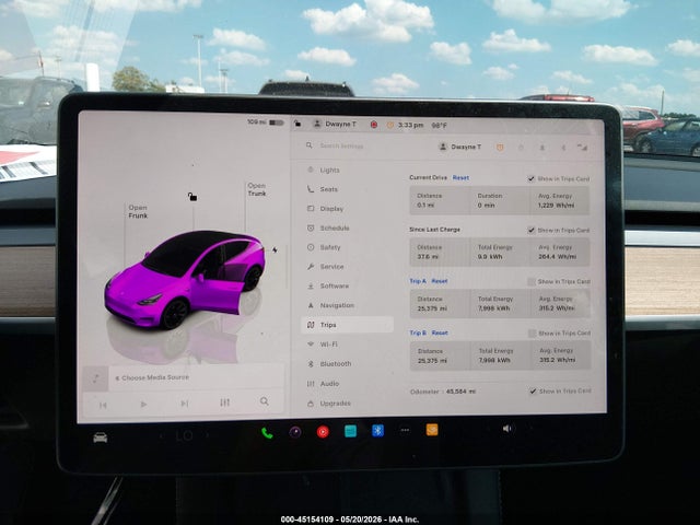 45154109 :رقم المزاد ، 7SAYGDEE0RA332223 vin ، 2024 Tesla Model Y Long Range Dual Motor All-wheel Drive مزاد بيع