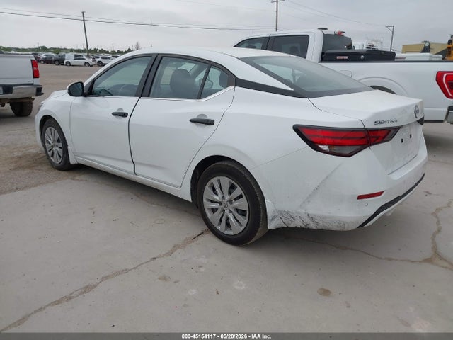2025 Nissan Sentra S მანქანა იყიდება აუქციონზე, vin: 3N1AB8BVXSY416977, აუქციონის ნომერი: 45154117