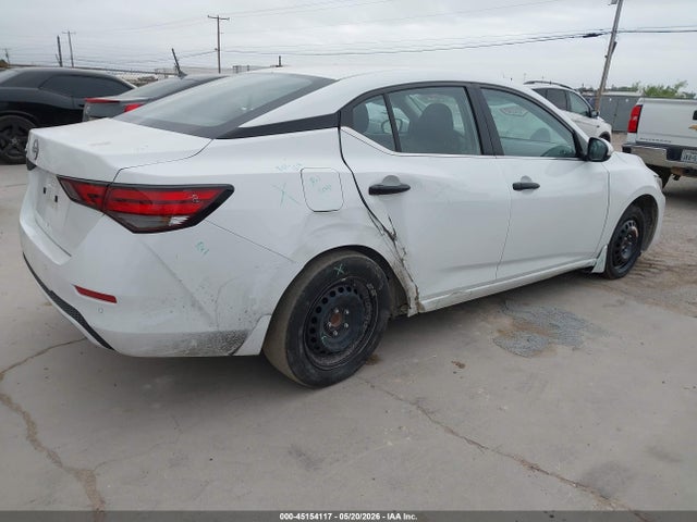 2025 Nissan Sentra S მანქანა იყიდება აუქციონზე, vin: 3N1AB8BVXSY416977, აუქციონის ნომერი: 45154117