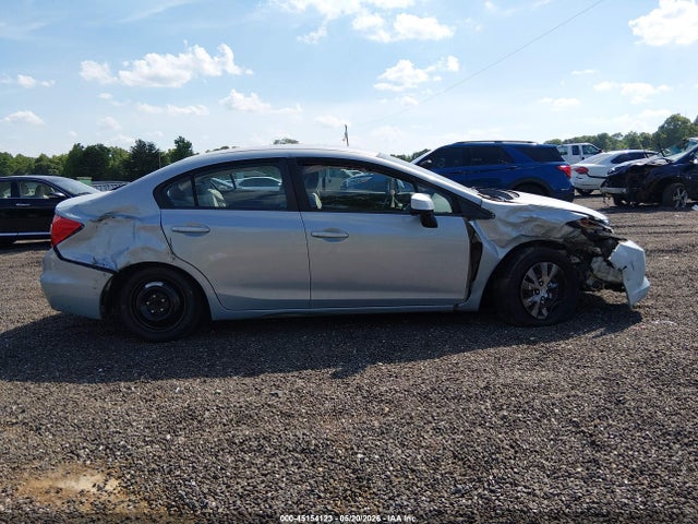 2012 Honda Civic Lx მანქანა იყიდება აუქციონზე, vin: 19XFB2F5XCE369785, აუქციონის ნომერი: 45154123