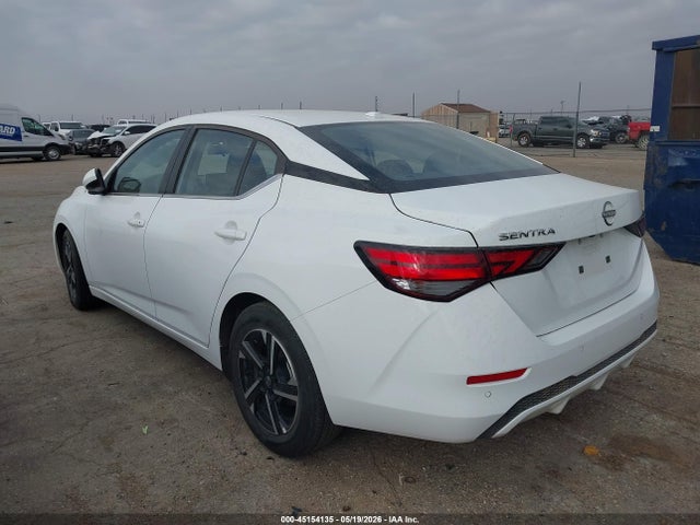 2025 Nissan Sentra Sv მანქანა იყიდება აუქციონზე, vin: 3N1AB8CV3SY380211, აუქციონის ნომერი: 45154135