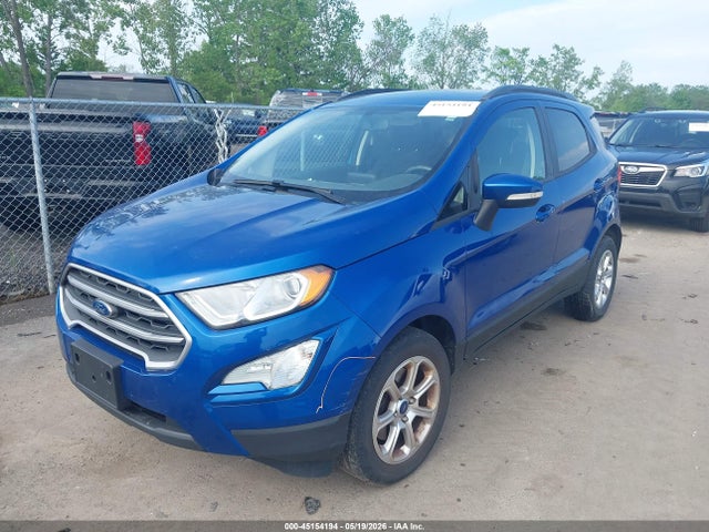 Aukcja sprzedaży 2019 Ford Ecosport Se, vin: MAJ3S2GE6KC308592, numer aukcji: 45154194