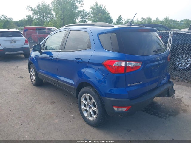 Aukcja sprzedaży 2019 Ford Ecosport Se, vin: MAJ3S2GE6KC308592, numer aukcji: 45154194