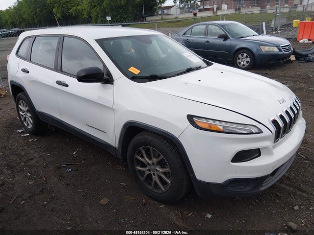 2015 Jeep Cherokee Sport მანქანა იყიდება აუქციონზე, vin: 1C4PJMAB2FW591120, აუქციონის ნომერი: 45154204