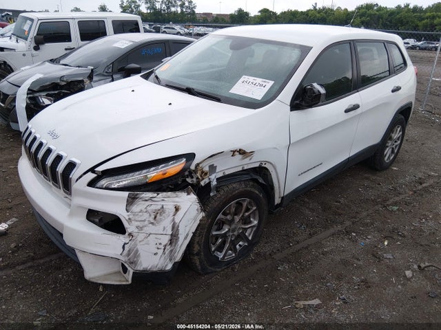 2015 Jeep Cherokee Sport მანქანა იყიდება აუქციონზე, vin: 1C4PJMAB2FW591120, აუქციონის ნომერი: 45154204