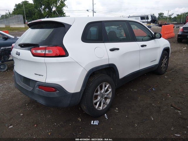 45154204 :رقم المزاد ، 1C4PJMAB2FW591120 vin ، 2015 Jeep Cherokee Sport مزاد بيع