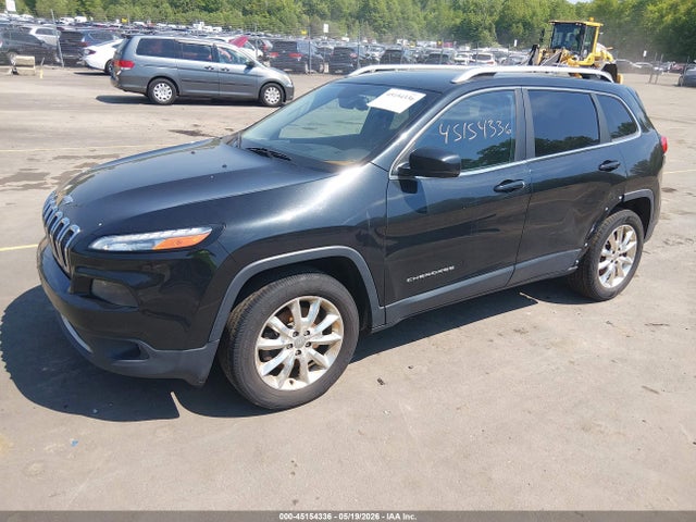 45154336 :رقم المزاد ، 1C4PJMDB8FW586497 vin ، 2015 Jeep Cherokee Limited مزاد بيع