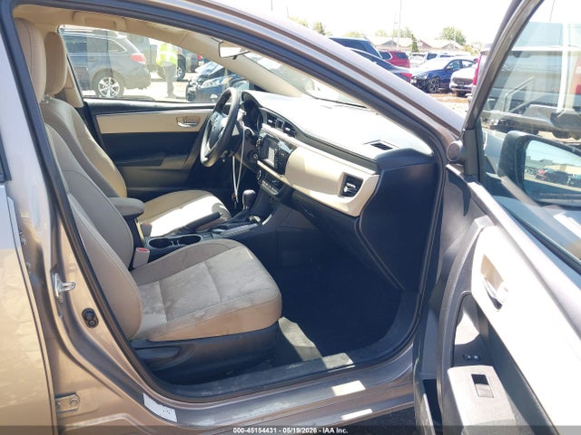 Продажа на аукционе авто 2015 Toyota Corolla Le, vin: 2T1BURHE9FC307473, номер лота: 45154431