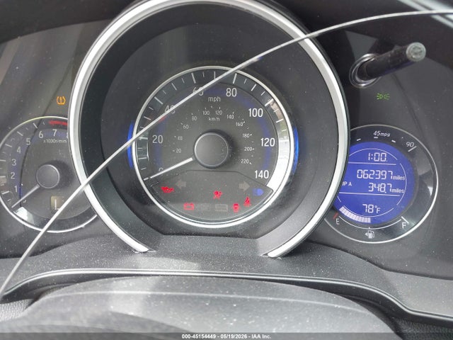 45154449 :رقم المزاد ، 3HGGK5H49KM735848 vin ، 2019 Honda Fit Lx مزاد بيع