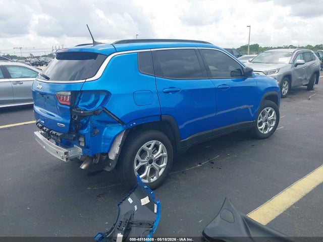 45154508 :رقم المزاد ، 3C4NJDBN1ST544242 vin ، 2025 Jeep Compass Latitude 4x4 مزاد بيع