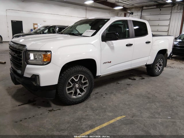 45154523 :رقم المزاد ، 1GTG6FEN8M1273689 vin ، 2021 Gmc Canyon 4wd  Short Box At4 - Leather مزاد بيع