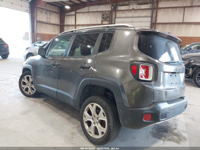 2016 Jeep Renegade Limited მანქანა იყიდება აუქციონზე, vin: ZACCJBDT2GPC76601, აუქციონის ნომერი: 45154557