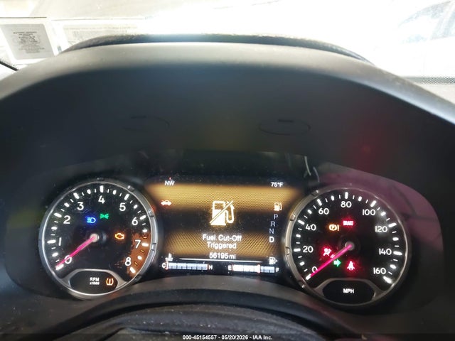 2016 Jeep Renegade Limited მანქანა იყიდება აუქციონზე, vin: ZACCJBDT2GPC76601, აუქციონის ნომერი: 45154557