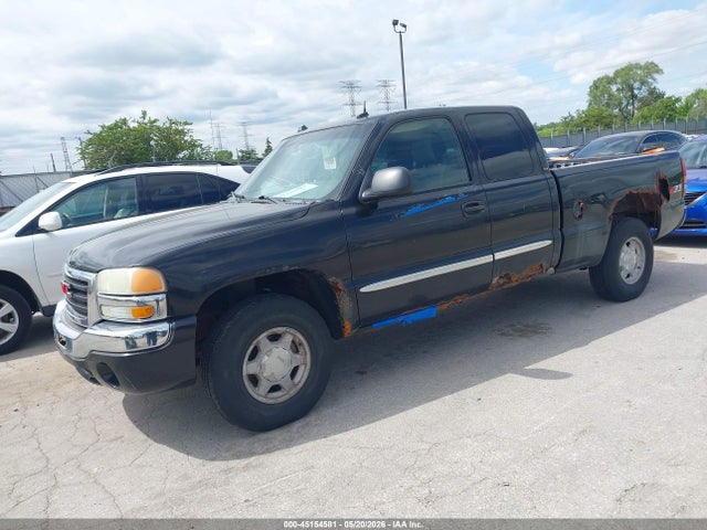45154581 :رقم المزاد ، 2GTEK19T241169305 vin ، 2004 Gmc Sierra 1500 Sle مزاد بيع