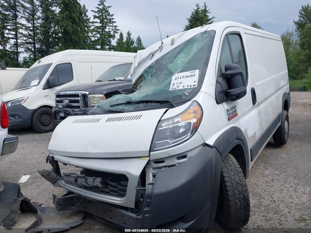 Auction sale of the 2021 Ram Promaster 1500 Low Roof 136 Wb, vin: 3C6LRVAG8ME567203, lot number: 45154600