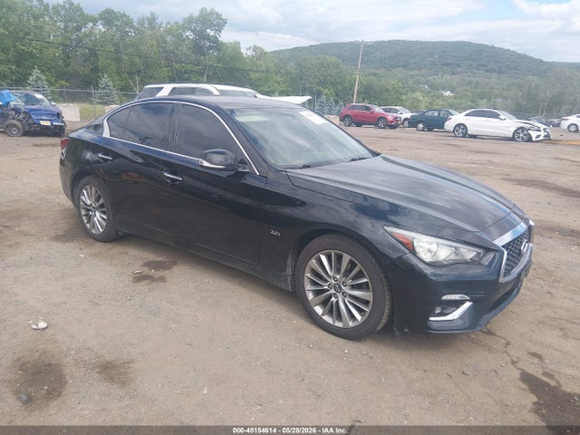 45154614 :رقم المزاد ، JN1EV7AR2KM554734 vin ، 2019 Infiniti Q50 3.0t Luxe مزاد بيع