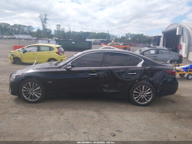 45154614 :رقم المزاد ، JN1EV7AR2KM554734 vin ، 2019 Infiniti Q50 3.0t Luxe مزاد بيع