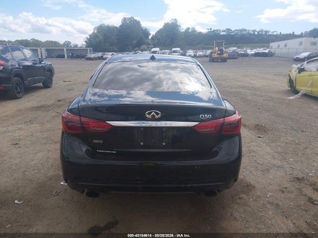 45154614 :رقم المزاد ، JN1EV7AR2KM554734 vin ، 2019 Infiniti Q50 3.0t Luxe مزاد بيع