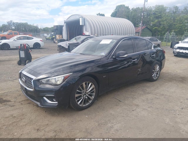 45154614 :رقم المزاد ، JN1EV7AR2KM554734 vin ، 2019 Infiniti Q50 3.0t Luxe مزاد بيع