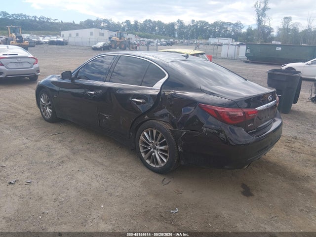 45154614 :رقم المزاد ، JN1EV7AR2KM554734 vin ، 2019 Infiniti Q50 3.0t Luxe مزاد بيع