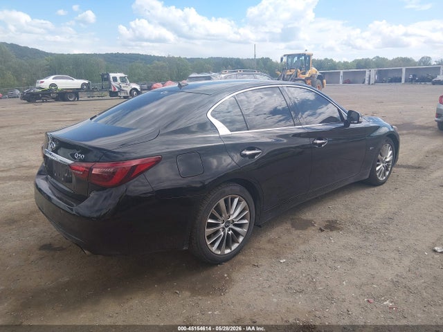 45154614 :رقم المزاد ، JN1EV7AR2KM554734 vin ، 2019 Infiniti Q50 3.0t Luxe مزاد بيع