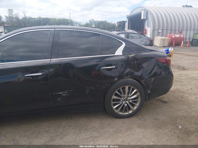 45154614 :رقم المزاد ، JN1EV7AR2KM554734 vin ، 2019 Infiniti Q50 3.0t Luxe مزاد بيع