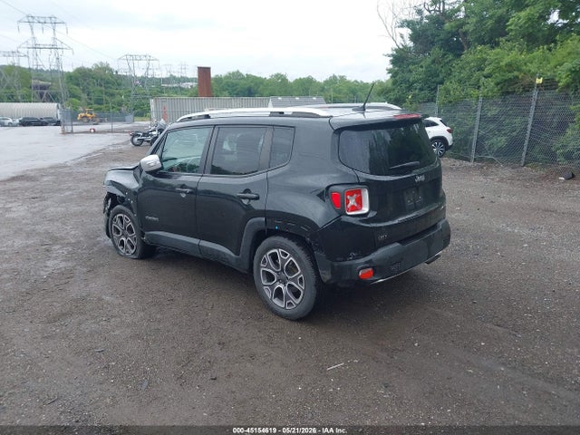 2016 Jeep Renegade Limited მანქანა იყიდება აუქციონზე, vin: ZACCJADT3GPC47795, აუქციონის ნომერი: 45154619