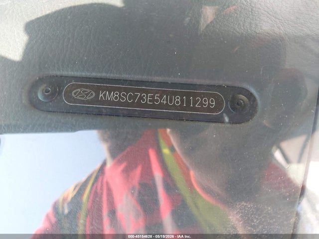 Продажа на аукционе авто 2004 Hyundai Santa Fe Gls/lx, vin: KM8SC73E54U811299, номер лота: 45154628