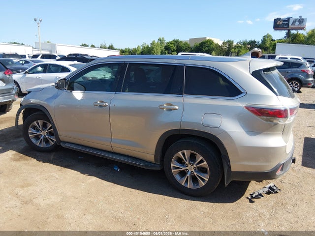 2015 Toyota Highlander Xle V6 მანქანა იყიდება აუქციონზე, vin: 5TDKKRFH6FS096839, აუქციონის ნომერი: 45154698
