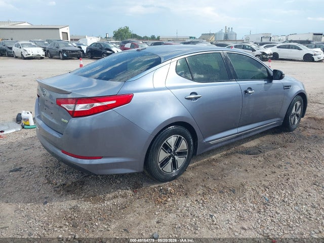 2012 Kia Optima Hybrid Ex მანქანა იყიდება აუქციონზე, vin: KNAGM4AD5C5011527, აუქციონის ნომერი: 45154779