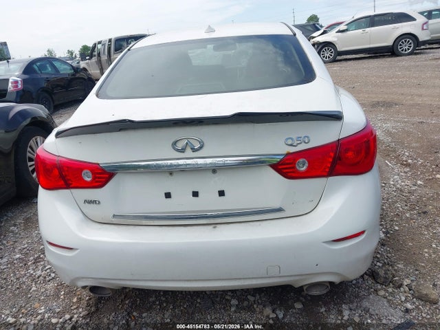 Auction sale of the 2017 Infiniti Q50 2.0t Base, vin: JN1CV7AR8HM681262, lot number: 45154783