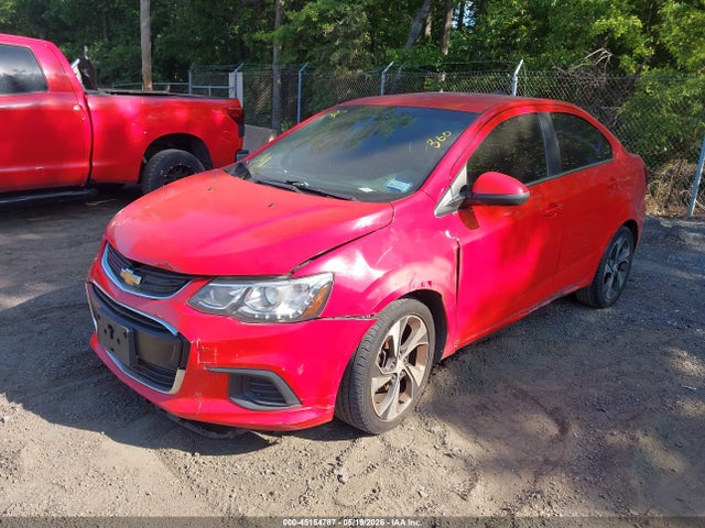 Продаж на аукціоні авто 2017 Chevrolet Sonic Premier Auto, vin: 1G1JF5SB1H4127271, номер лоту: 45154787