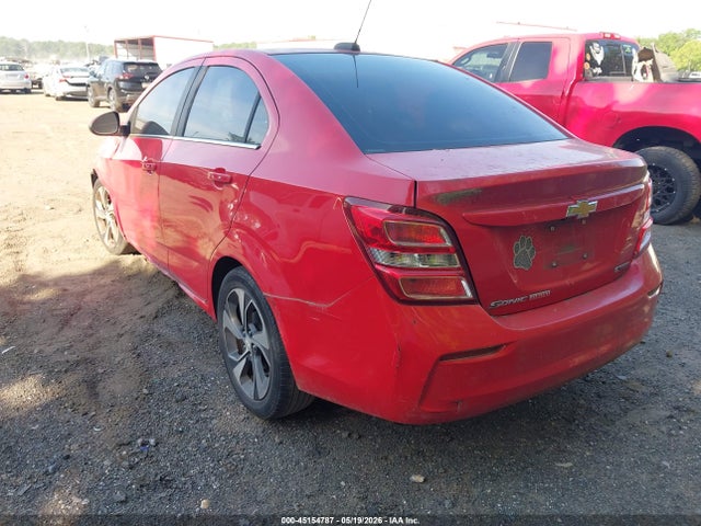 Продаж на аукціоні авто 2017 Chevrolet Sonic Premier Auto, vin: 1G1JF5SB1H4127271, номер лоту: 45154787
