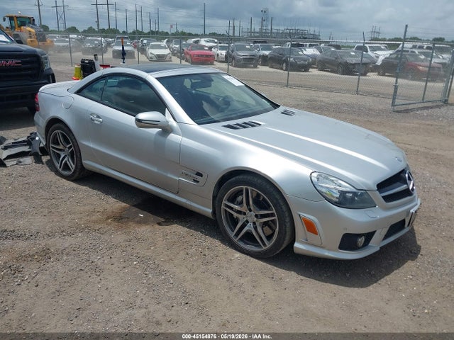 2009 Mercedes-benz Sl 63 Amg მანქანა იყიდება აუქციონზე, vin: WDBSK70F39F145297, აუქციონის ნომერი: 45154876