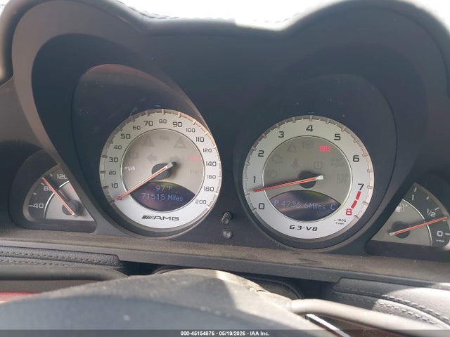 2009 Mercedes-benz Sl 63 Amg მანქანა იყიდება აუქციონზე, vin: WDBSK70F39F145297, აუქციონის ნომერი: 45154876