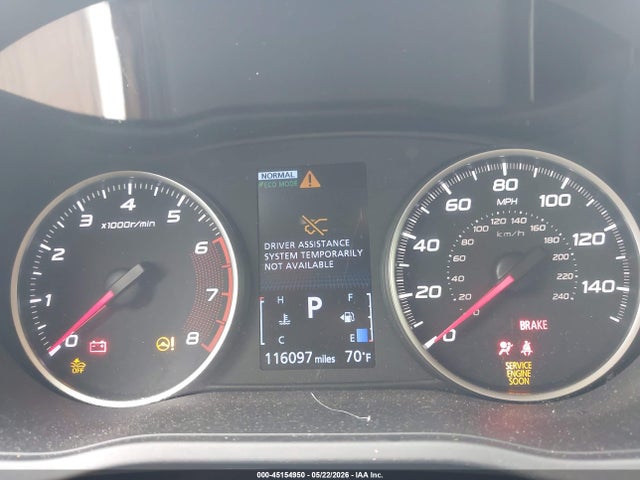 45154950 :رقم المزاد ، JA4ATUAAXNZ046913 vin ، 2022 Mitsubishi Eclipse Cross Es S-awc مزاد بيع