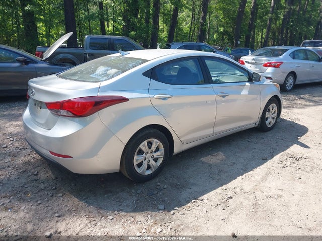 45154961 :رقم المزاد ، 5NPDH4AE0GH784639 vin ، 2016 Hyundai Elantra Se مزاد بيع