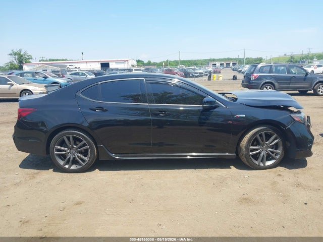 45155008 :رقم المزاد ، 19UUB3F65JA002171 vin ، 2018 Acura Tlx Tech   A-spec Pkgs مزاد بيع